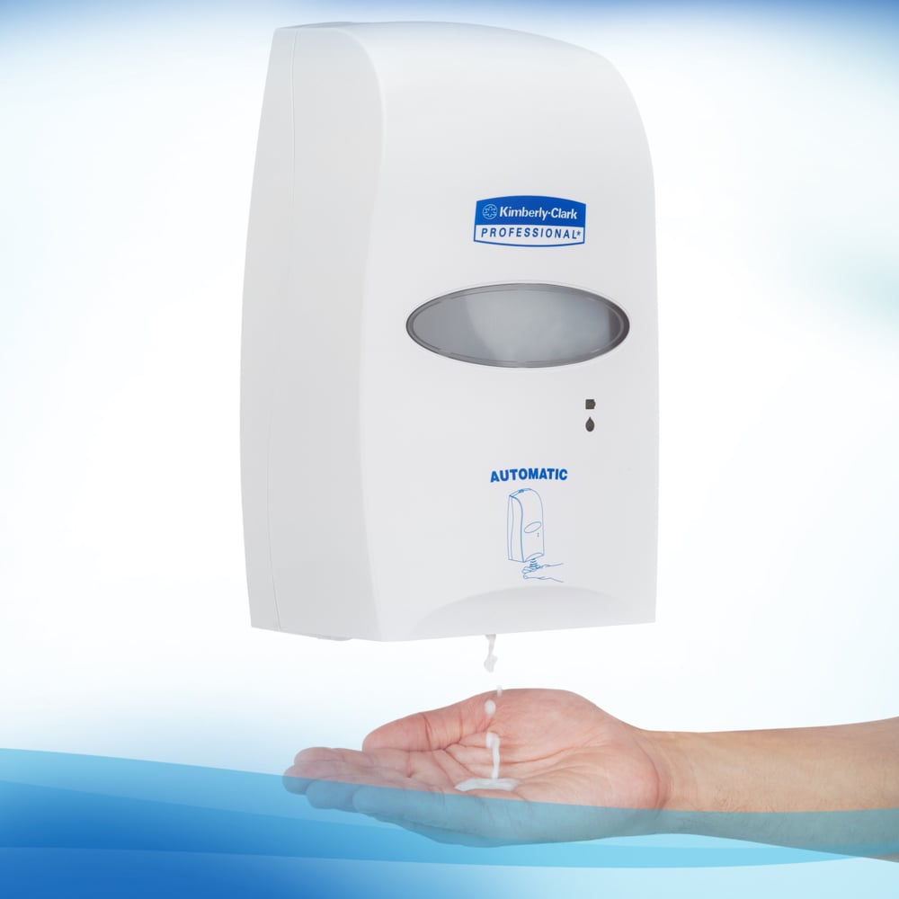 Mousse hydroalcoolique pour les mains Scott® Control™ 6393 - 4 recharges de 1,2 litre de désinfectant pour les mains transparent (4,8 litres au total) - 6393