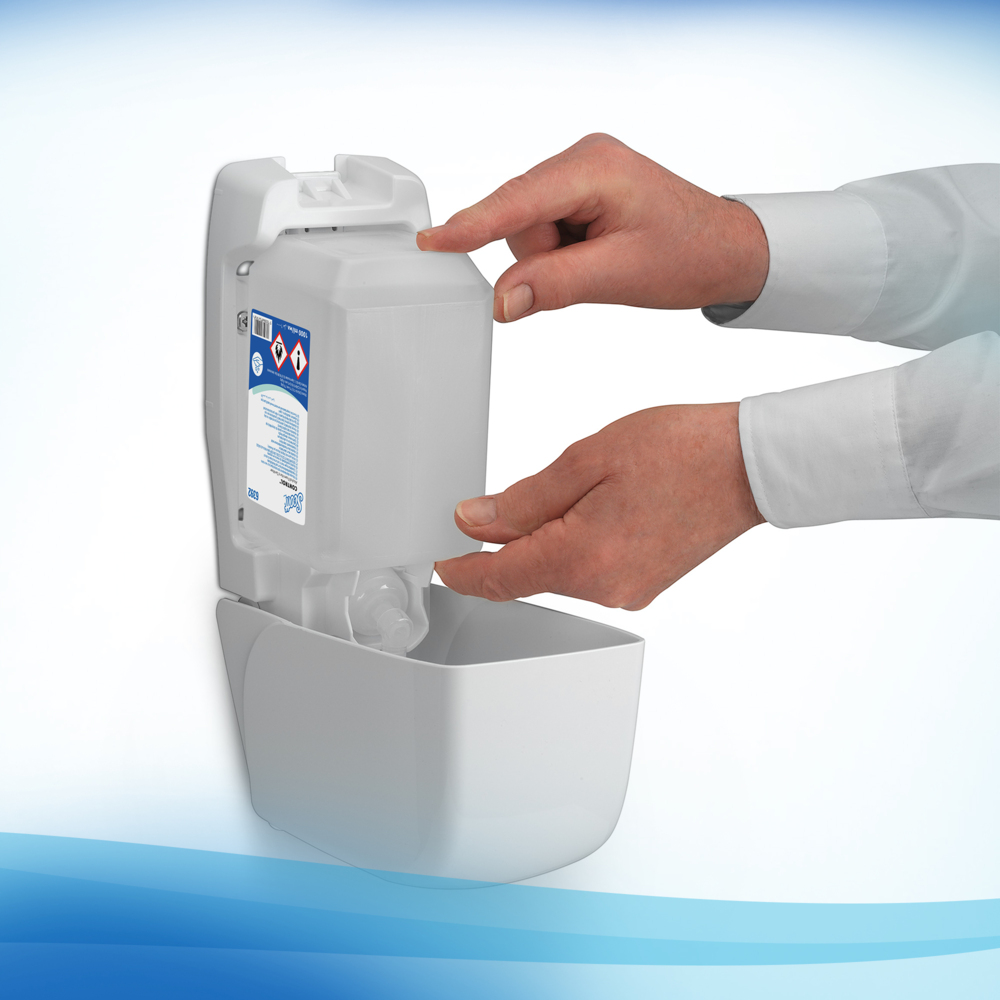 Mousse hydroalcoolique pour les mains Scott® Control™ 6392 - 6 recharges de désinfectant transparent pour les mains de 1 litre (6 litres au total) - 6392