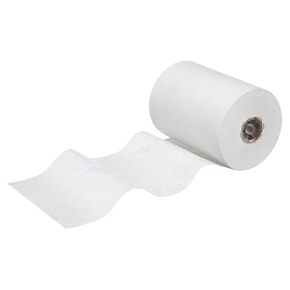 Essuie-mains roulés Scott® Control™ Slimroll™ 6623 – Essuie-mains en papier jetables – 6 rouleaux d'essuie-mains en papier x 165 m d'essuie-mains en papier blancs (990 m au total) - 6623