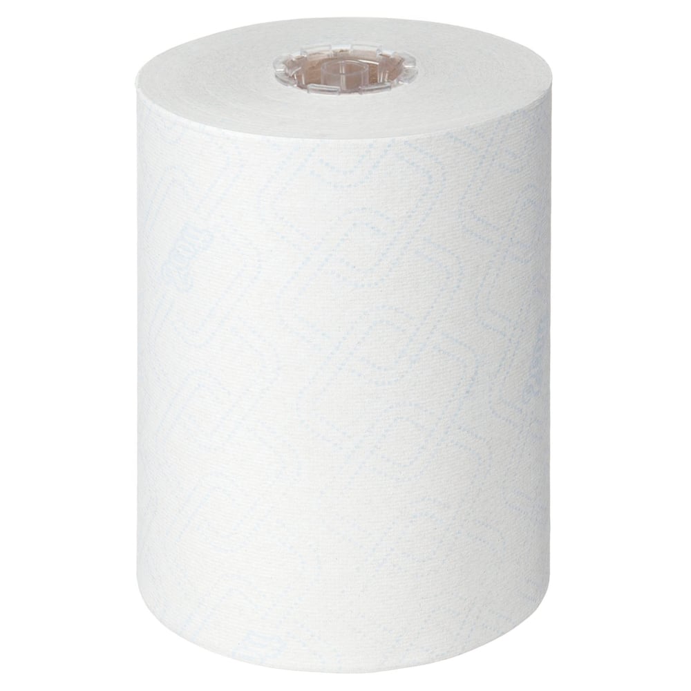 Essuie-mains roulés Scott® Control™ Slimroll™ 6623 – Essuie-mains en papier jetables – 6 rouleaux d'essuie-mains en papier x 165 m d'essuie-mains en papier blancs (990 m au total) - 6623