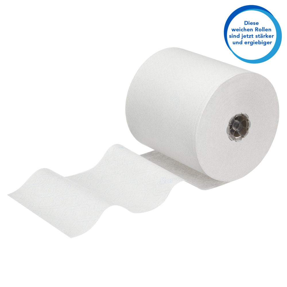 Essuie-mains roulés Scott® Control™ 6622 – Essuie-mains jetables – 6 rouleaux d'essuie-mains en papier x 300 m d'essuie-mains en papier blanc (1 800 m au total) - 6622