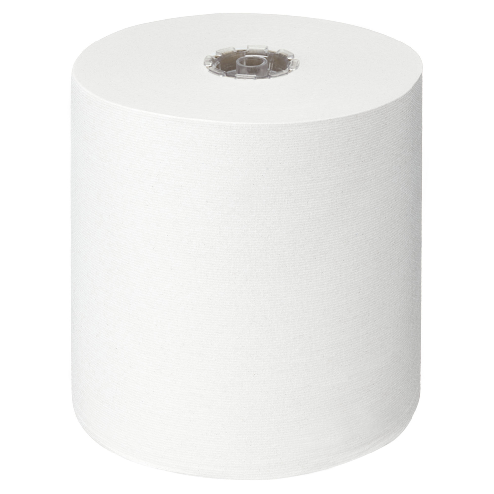 Scott® Control™ Rolled Hand Towels 6699 - 2 Ply Disposable Paper Towels - 6 Paper Towel Rolls x 200m White Paper Hand Towels (1,200m Total) - 6699