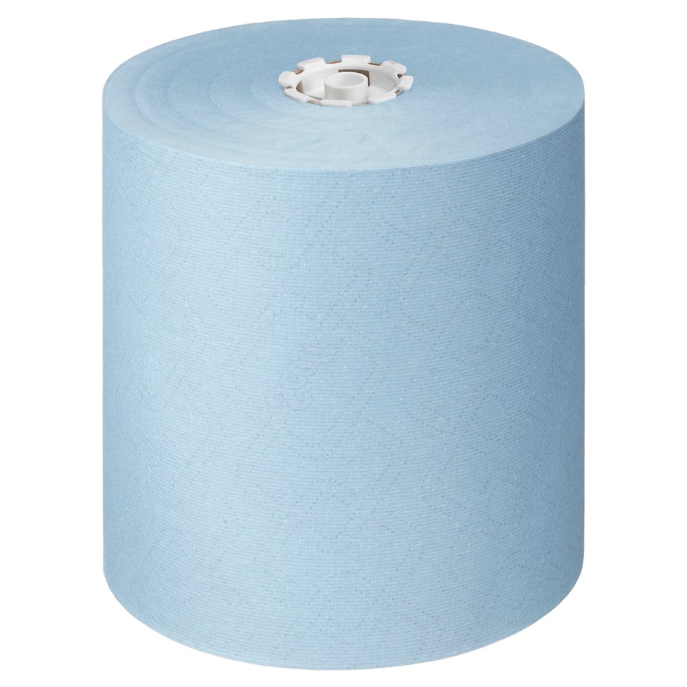 Scott® Essential™ Rolled Hand Towels 6692 - Blue Paper Towels - 6 x 350m Paper Towel Rolls (2,100m total) - 6692