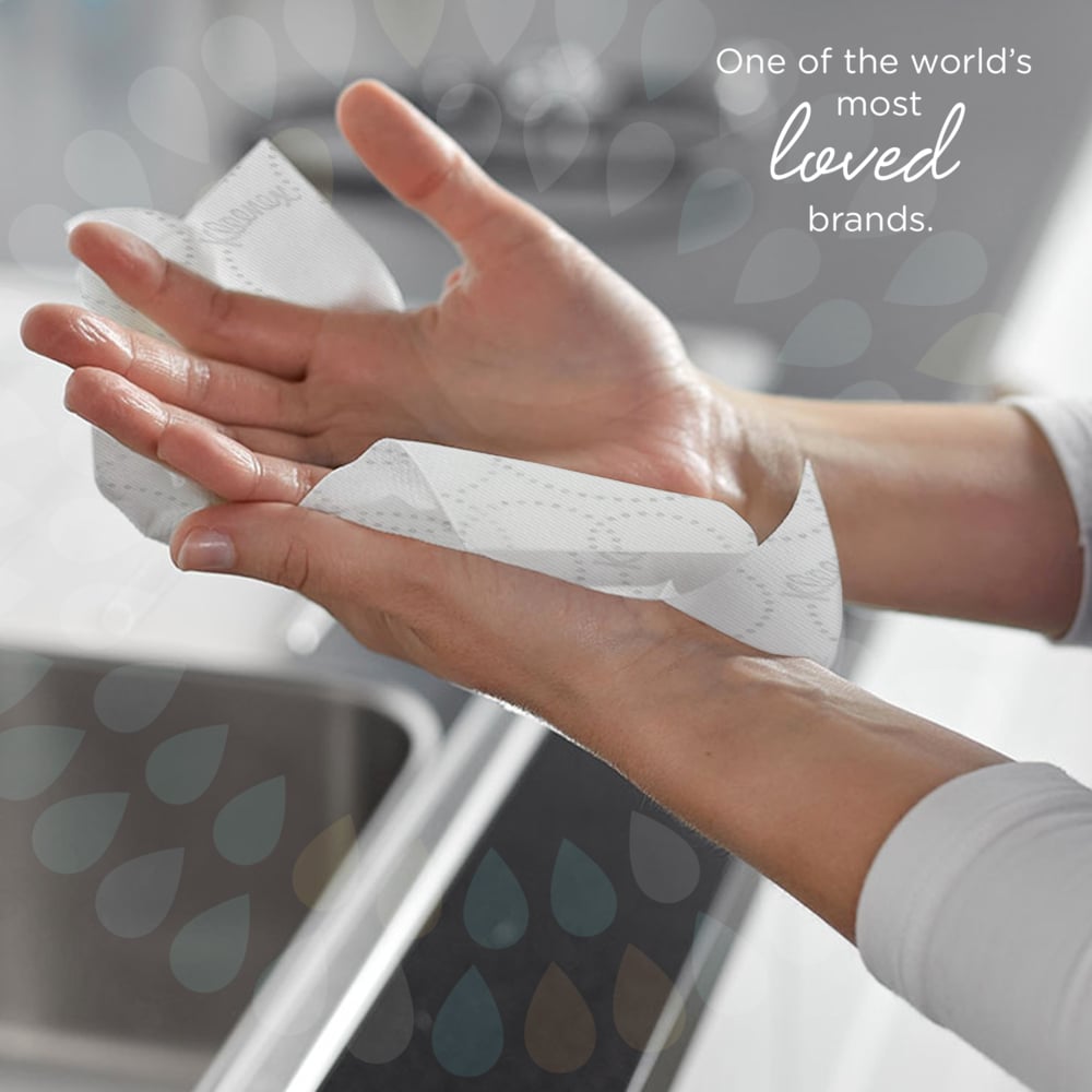 Kleenex® Ultra™ Рулонные бумажные полотенца, код 6780, 6 рулонов x 150 м белой, двухслойной бумаги (всего 900 м.) - 6780