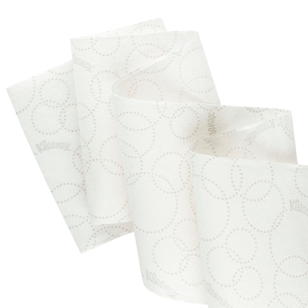 Kleenex® Ultra™ Rolled Paper Towels 6780 - Rolled 2 Ply Hand Towels - 6 x 150m White Paper Towel Rolls - 6780