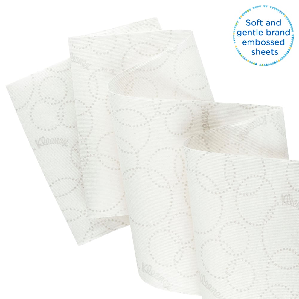 Kleenex® Ultra™ Рулонные бумажные полотенца, код 6780, 6 рулонов x 150 м белой, двухслойной бумаги (всего 900 м.) - 6780