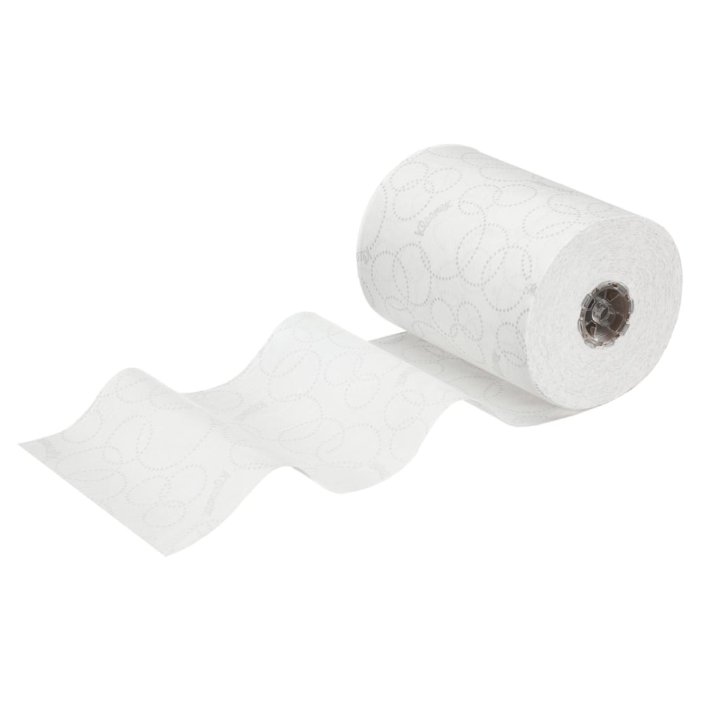 Kleenex® Ultra™ Slimroll™ Rolled Paper Towels 6781 - Rolled 2 Ply Hand Towels - 6 x 100m White Paper Towel Rolls - 6781