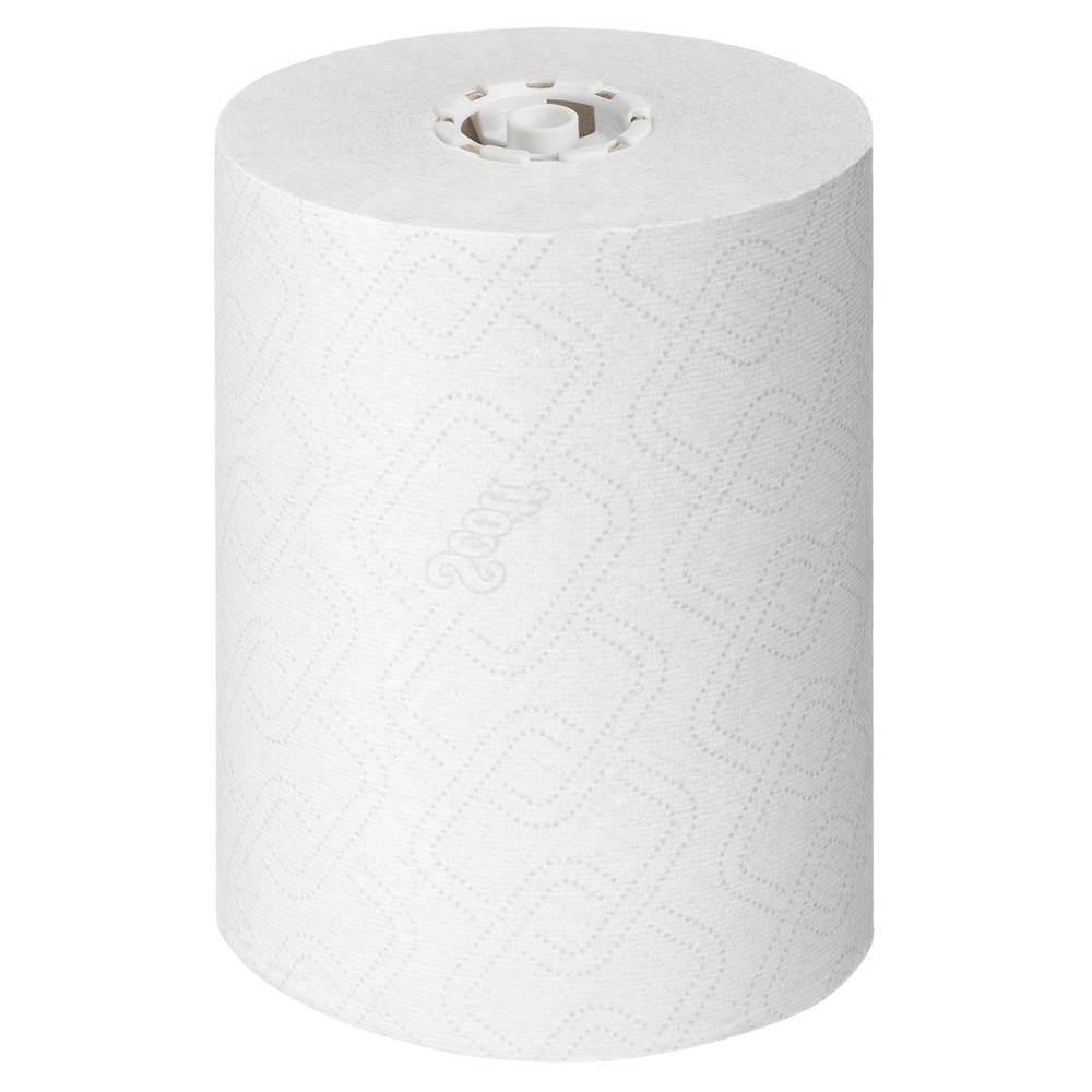 Essuie-mains roulés extra-résistants Scott® Control™ 6626 - Essuie-mains en papier - 6 x rouleaux de 300 m d'essuie-mains en papier blanc (1 800 m au total) - 6626