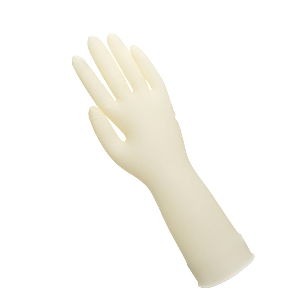 KIMTECH™ G5舒适乳胶手套  XL（双手通用），乳白色，XL，100只／袋，10袋／箱 - S061399563