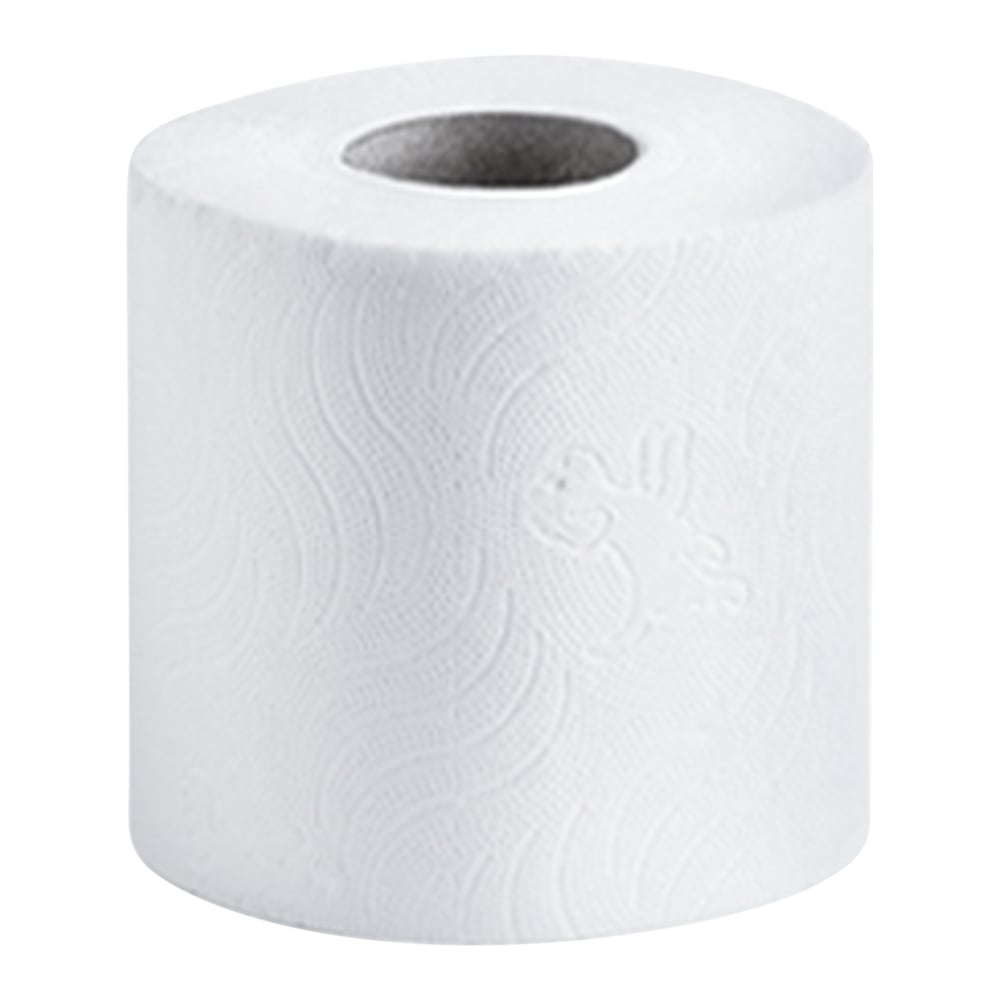 Kleenex® Standard Roll Toilet Tissue 6416 - Individually Wrapped Toilet Roll - 48 Rolls x 350 White, 2 Ply Toilet Paper Sheets (16,800 Sheets) - 6416