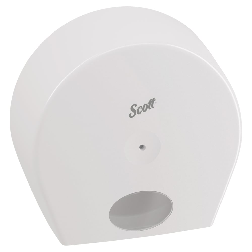 เครื่องจ่ายกระดาษชำระแบบดึงตรงกลาง CenterPull Scott® CONTROL (7046), สีขาว, 1 เครื่อง / ลัง (1 เครื่องจ่าย) - 07046999
