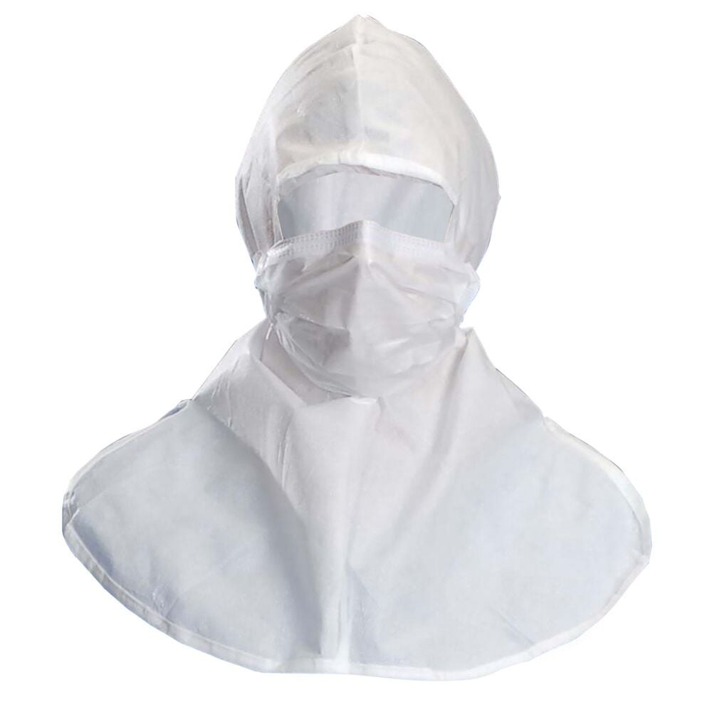 Kimtech™ A5 Cleanroom Hood (88849), White, Universal Size, 100 / Case - 88849