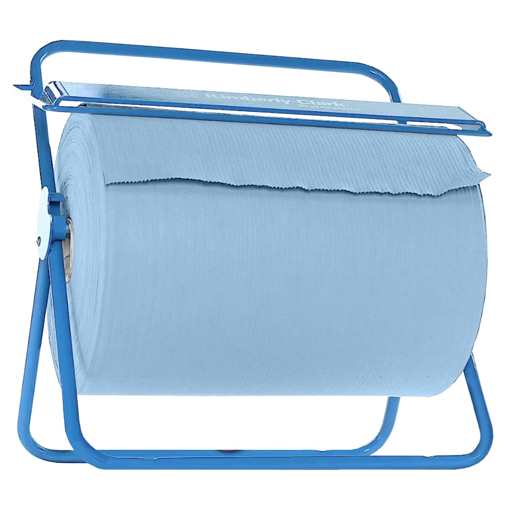 Chiffons WypAll® X80 8347 - Chiffons de nettoyage réutilisables - 1 grand rouleau bleu de 475 chiffons absorbants;Chiffons WypAll® X80 Power Clean™ 8347 - Chiffons de nettoyage réutilisables - 1 grand rouleau bleu de 475 chiffons absorbants - 8347