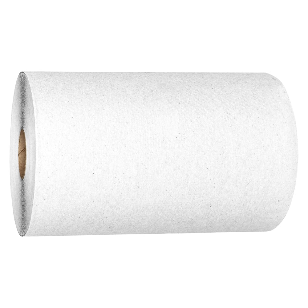 Scott® Essential Universal Hard Roll Towels (02068), with Absorbency Pockets™, 1.5" Core, White, (400'/Roll, 12 Rolls/Case, 4,800'/Case) - 02068