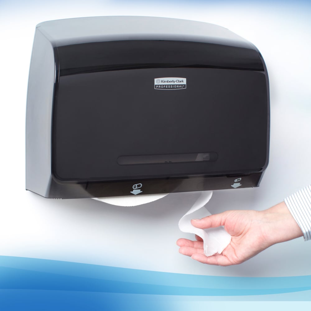 Papier hygiénique en rouleau format géant grande capacité Scott® (07805), 2 épaisseurs, blanc, non perforé (1 000 pi/rouleau, 12 rouleaux/caisse, 12 000 pi/caisse) - 07805