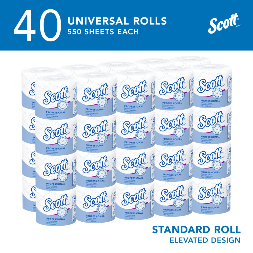 Commercial 2-Ply White Ultra Plus Individually Wrapped Toilet  Paper/Bath Tissue, Bulk, Septic Safe, FSC Certified