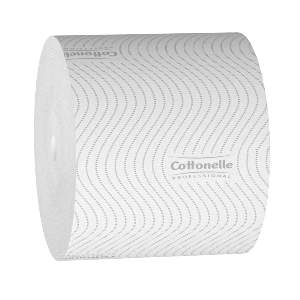 Papier hygiénique standard grande capacité Cottonelle® (53862), avec design CleanCare®, 2 épaisseurs, blanc (900 feuilles/rouleau, 36 rouleaux/caisse, 32 400 feuilles/caisse) - 53862