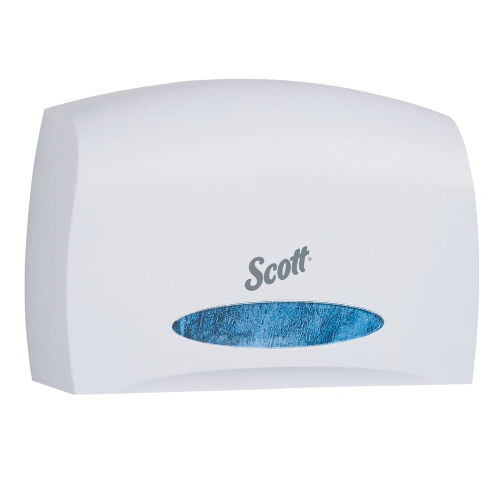 Distributrice de papier hygiénique en rouleau géant sans mandrin Scott Essential (09603), blanche - 09603