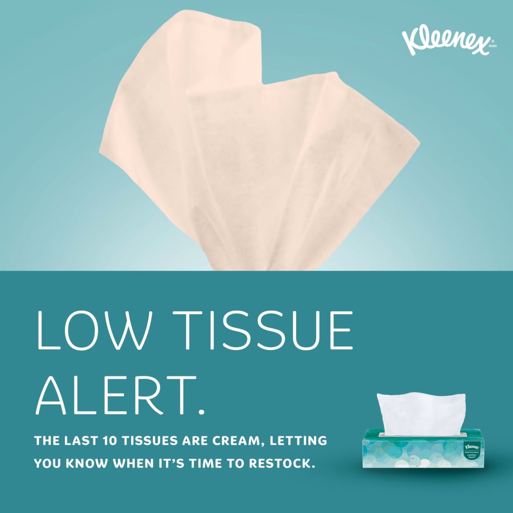 Kleenex® Professional Facial Tissue (21400), 2-Ply, White, Flat Facial Tissue Boxes for Business (100 Tissues/Box, 36 Boxes/Case, 3,600 Tissues/Case) - 21400