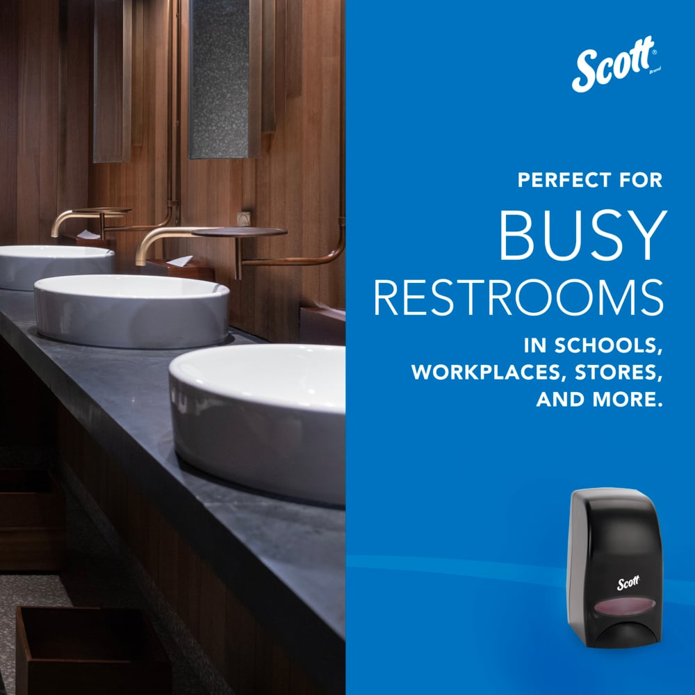 Scott® Essential™ High Capacity Manual Soap and Hand Sanitizer ...