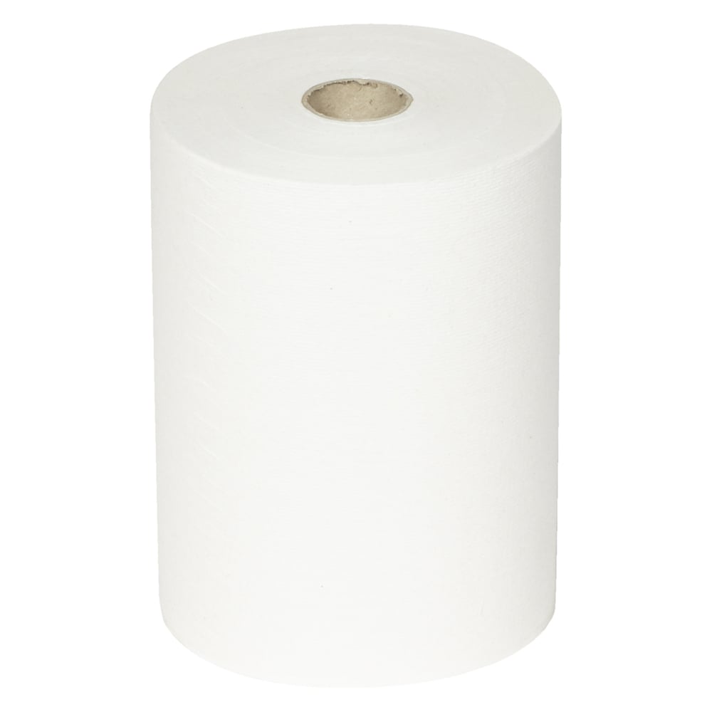 Scott® Slimroll™ Hand Towels 6697 - 190m white, 1 ply roll (pack contains 6 rolls) - 6697