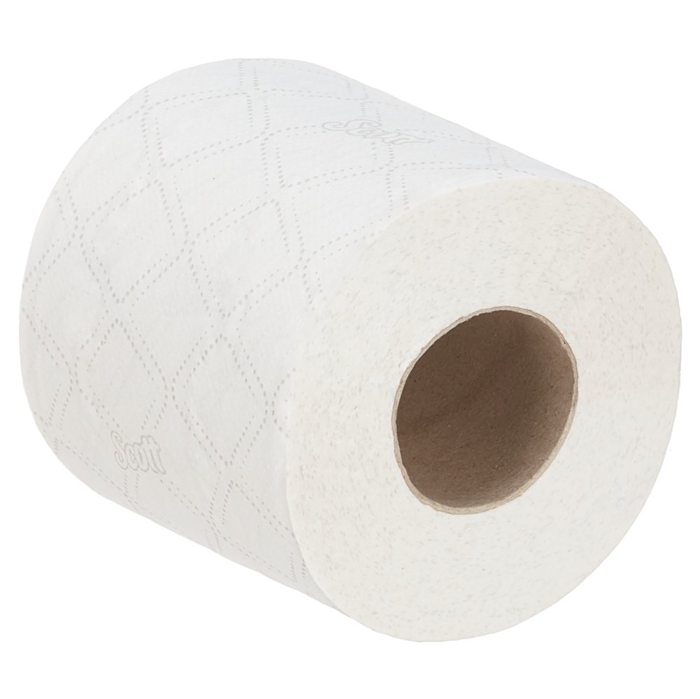 Scott® Essential™ Standard Size Toilet Roll 8538 - 2 Ply Toilet Paper - 6 Packs of 6 Toilet Rolls x 320 White Toilet Tissue Sheets (36 Rolls / 11,520 Sheets Total) - 8538