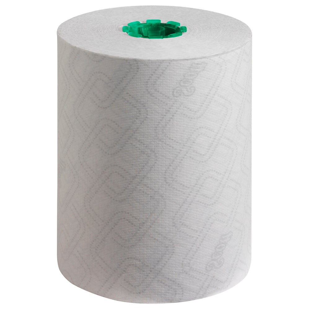 86224 Scott Control Rolled Hand Towel with elevated Scott® design, White, 305m x 6 Rolls - S059796292