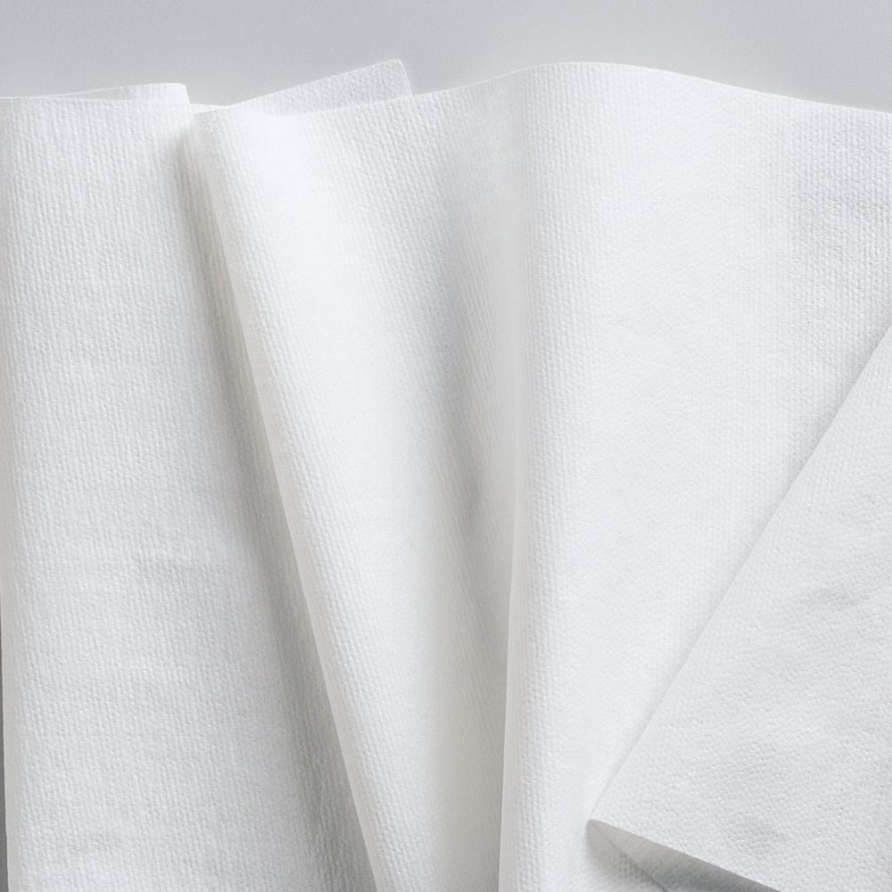 WypAll® X50 Jumbo Roll Wipers (65800), White 1-Ply, 1 Roll / Case, 800 Sheets / Roll (800 Sheets) - S052470887