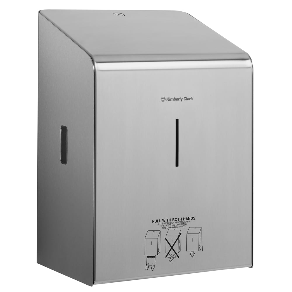 Kimberly-Clark Professional™ Dispensador de toallas secamanos en rollo 8976, acero inoxidable - 8976