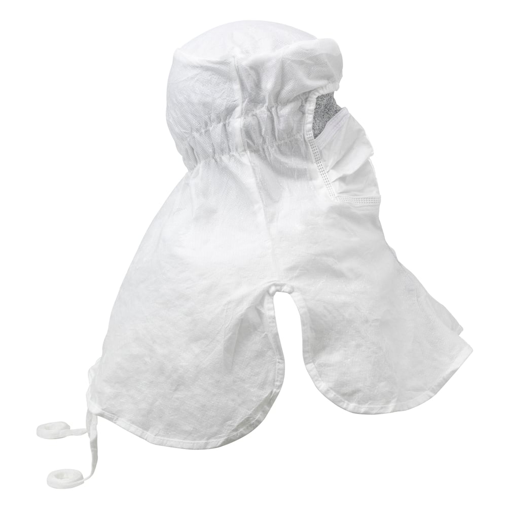 Kimtech™ A5 sterile Haube mit integrierter Maske 36072 – weiß, Einheitsgröße, 75x1 (insgesamt 75 Stück) - 36072