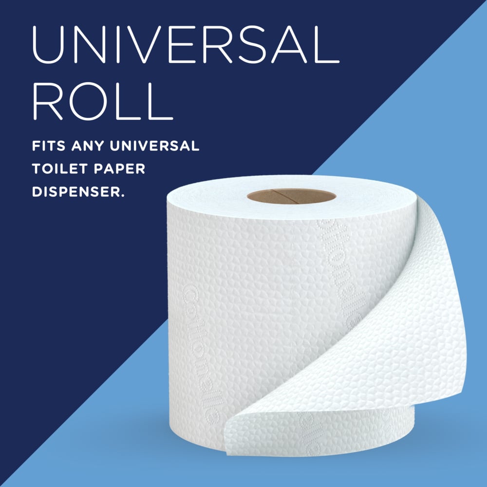 Cottonelle® Professional Standard Roll Toilet Paper (17713), 2-Ply, White (451 Sheets/Roll, 60 Rolls/Case, 27,060 Sheets/Case) - 17713