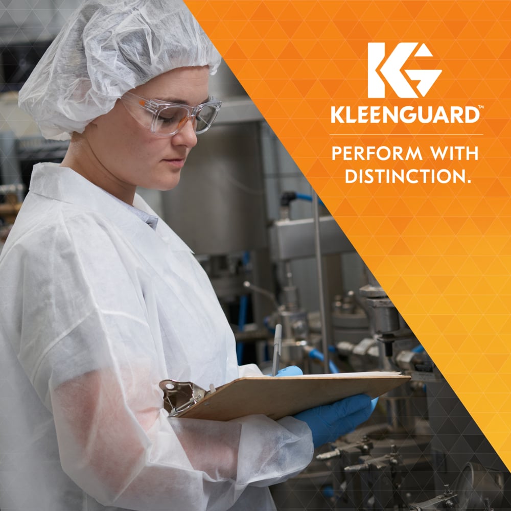 KleenGuard™ G10 2Pro™ Blue Nitrile Gloves (54423), 6 Mil, Ambidextrous, Touchscreen Compatible, L (100 Gloves/Box, 10 Boxes/Case, 1,000 Gloves/Case) - 54423