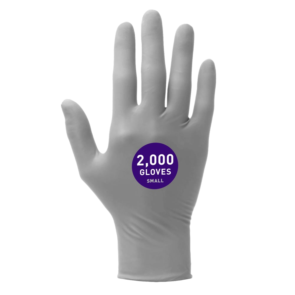 Kimtech™ Sterling™ Nitrile Exam Gloves (50706), 3.5 Mil, Ambidextrous, 9.5", S (200 Gloves/Box, 10 Boxes/Case, 2,000 Gloves/Case) - 50706