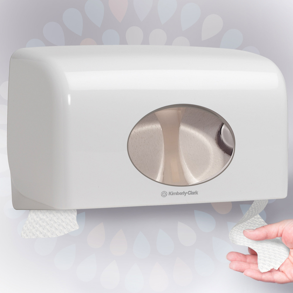Kleenex® Carta igienica a 4 veli 8484, 24 rotolini da 160 strappi, Extra comfort, Premium, Bianco - 8484