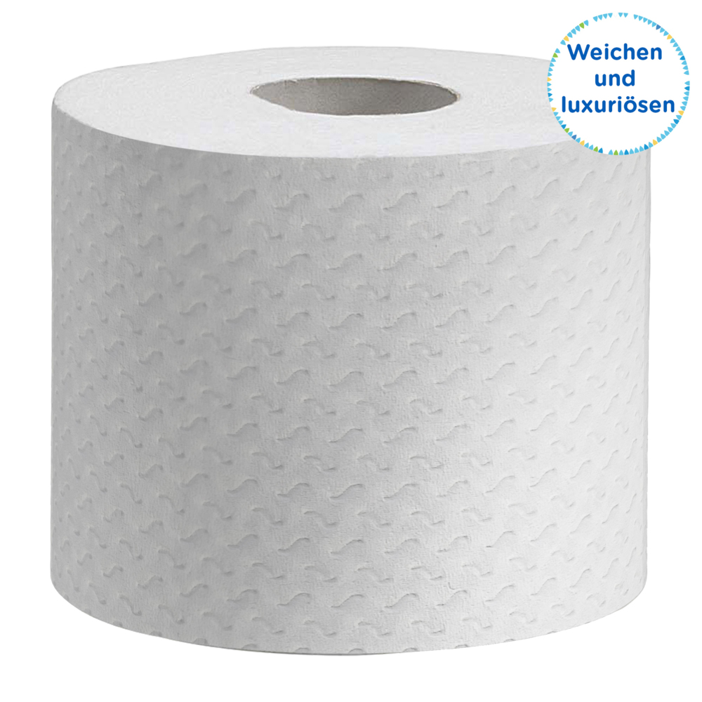 Kleenex® Standard Рулонная туалетная бумага, код 8484, 24 рулона x 160 листов белой четырехслойной бумаги (итого 3 840 шт.) - 8484