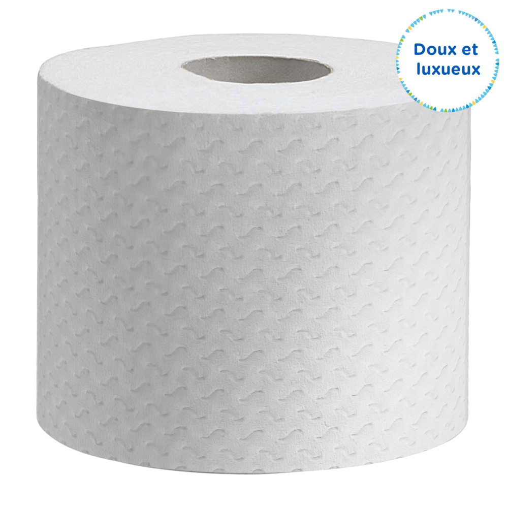 Kleenex® Standard Рулонная туалетная бумага, код 8484, 24 рулона x 160 листов белой четырехслойной бумаги (итого 3 840 шт.) - 8484