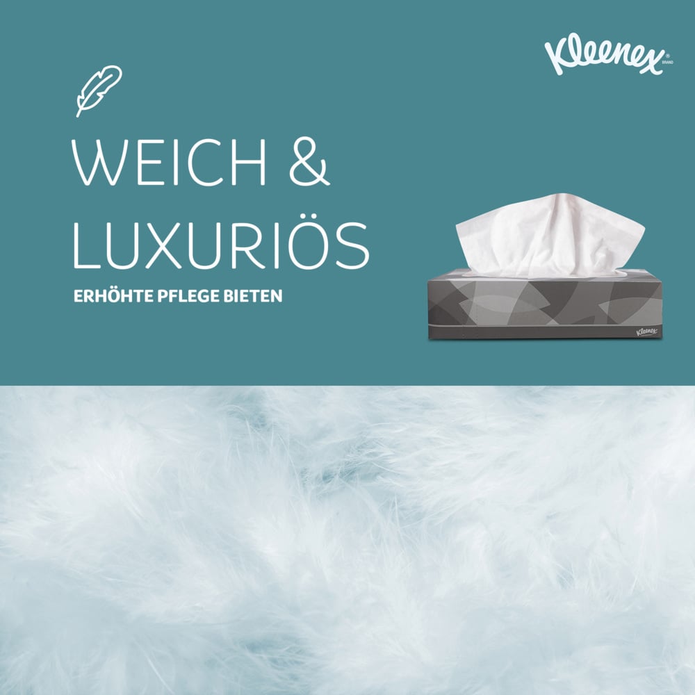 Kleenex® Boîtes de mouchoirs 8835 - 40 x paquets de 100 mouchoirs (4000 au total) - 8815