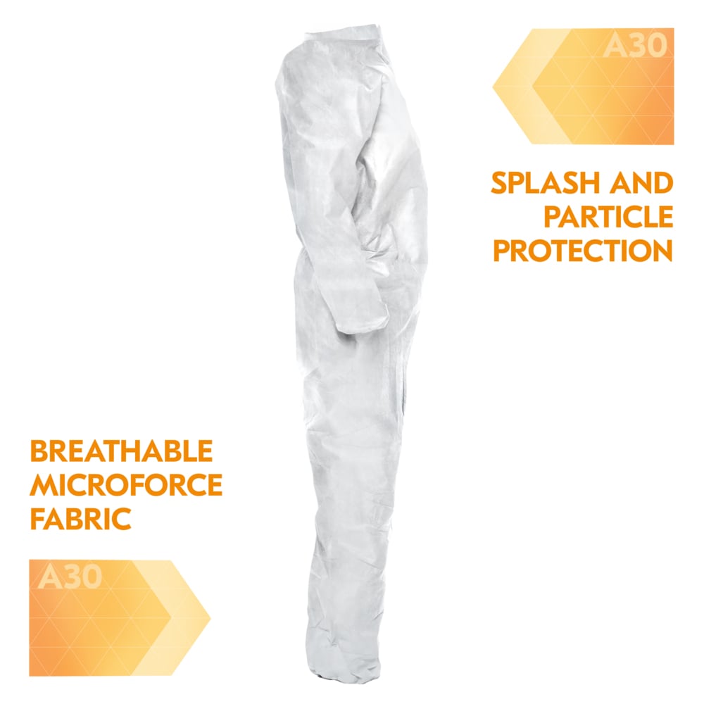 KleenGuard™ A30 Breathable Splash & Particle Protection