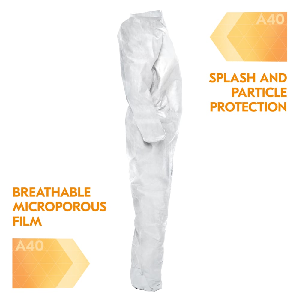 KleenGuard™ A20 Breathable Particle Protection Coveralls