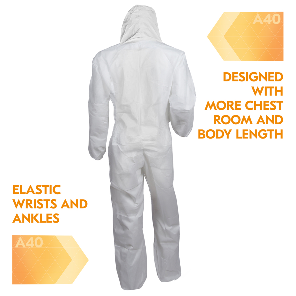 KleenGuard™ A40 Liquid & Particle Protection Coveralls