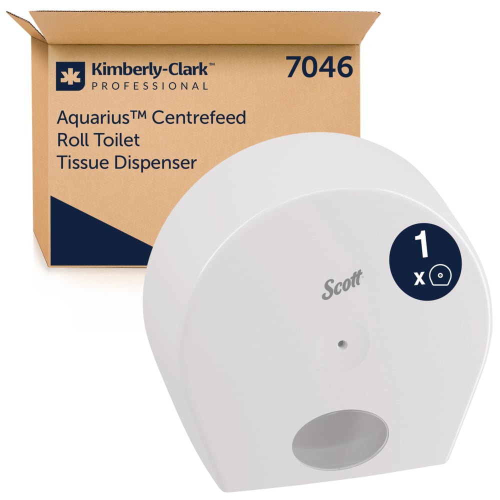 Scott® Control™Диспенсер для туалетной бумаги, код 7046, белый цвет - 7046