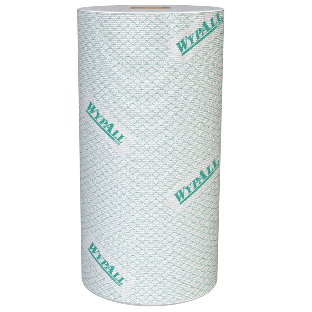 WypAll® Paños de limpieza X60 Rollo Regular, 30246078, Paños de Limpieza, 6 unidades de 150 paños cada una por bolsa (900 paños en total) - S063975239
