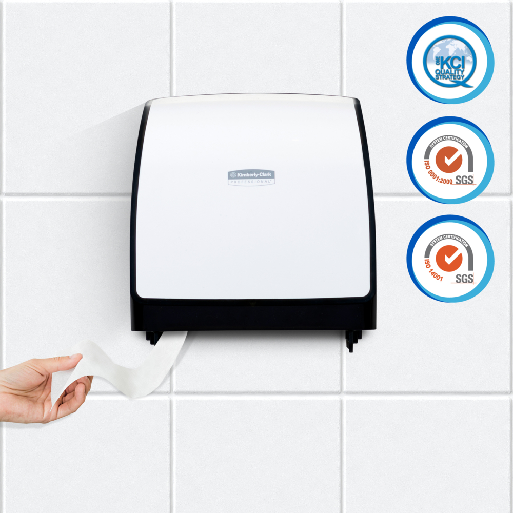 Scott® Basic Papel Higiénico en Rollo 30223334 - Hoja Sencilla - 400m/Rollo, 6 Rollos/Caja (2400m)​ - S050068280