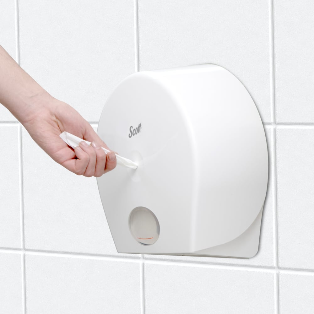 Scott® Essential Papel Higiénico De Flujo Central 30245397 - Hoja Doble - 320m/Rollo, 6 Rollos/Caja (1920m)​ - S061682427