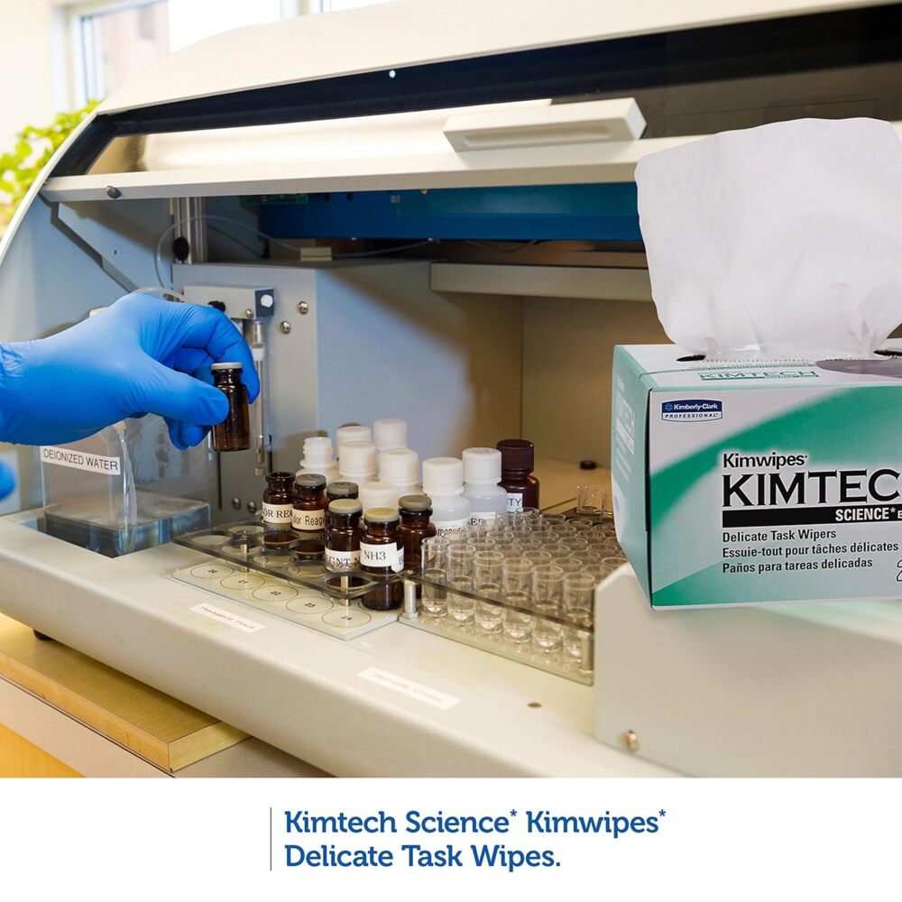 Kimtech Science® Kimwipes™ (34155) Putih 1 Lapis, 60 Kotak / Kemasan, 280 Lembar / Kotak (16.800 Lembar) - 991034155