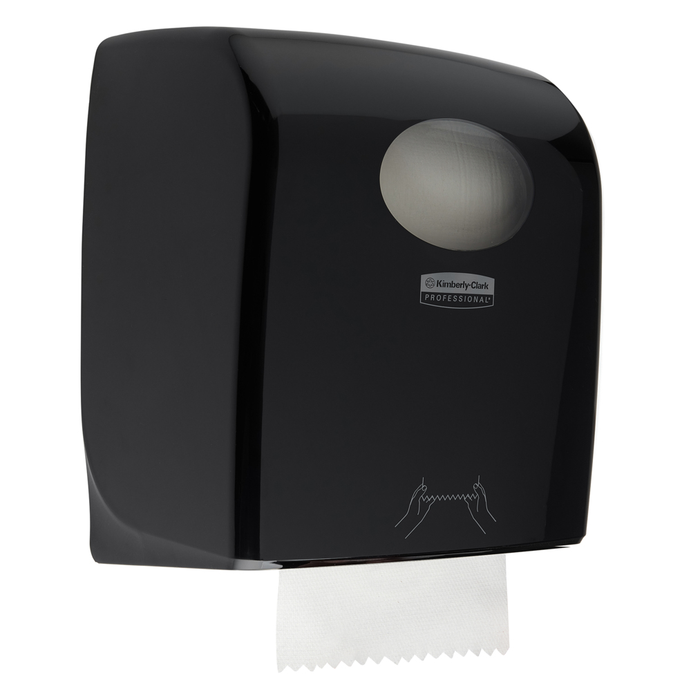 Aquarius™ Dispensador de toallas secamanos en rollo 7376, negro - 7376