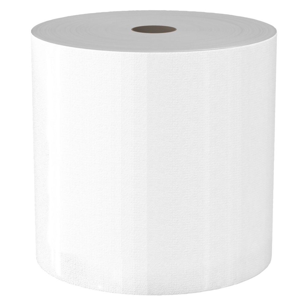 WypAll® PowerClean™ X70 Medium Duty Cloths (83571), Wipers in a Bucket Refill, Long Lasting Towels, White (220 Sheets/Roll, 3 Rolls/Case, 660 Sheets/Case) - 83571